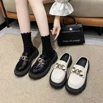 Летние женские новые модные туфли Мэри Джейн с круглым носком в стиле ретро, однотонные, на каждый день, для шопинга, женские туфли на высоком каблуке, Zapatos Mujer 35