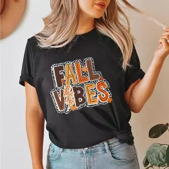 Летние женские осенние футболки из чистого хлопка с круглым вырезом и принтом в виде романа, универсальные повседневные футболки для женщин S чёрный