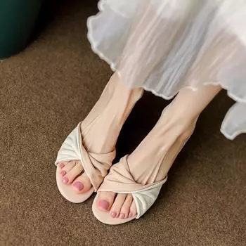 Летние женские сандалии на толстой подошве на высоком каблуке для женщин 40 синий