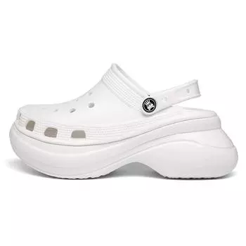 Летние женские сандалии тапочки на толстой подошве с повышенным противоскользящим эффектом на высоком каблуке модные туфли на платформе с отверстиями пляжная обувь 35