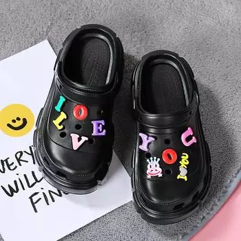 Летние женские сандалии, уличные пляжные сандалии 36 белый