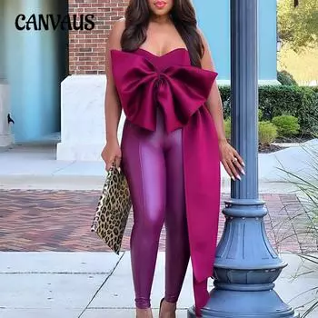 Летние женские топы больших размеров без рукавов, модные топы с темпераментом на груди, нерегулярные топы с большим бантом S чёрный