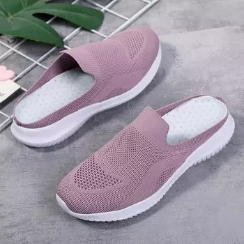 Летние женские туфли-лодочки, мокасины для вождения, удобные туфли на плоской подошве, повседневные лоферы для медсестер, прогулочные тапочки, лоферы для девочек, тапочки-лоферы EU:35 чёрный