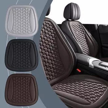 Летний 3D чехол для сиденья автомобиля, влагостойкий, дышащий, подушка для сиденья, выпуклый дизайн для рассеивания тепла, подушка для автомобильного кресла