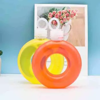 Летний чайник с мультяшным пончиком, 500 мл, бутылка для воды, бутылка для воды, спортивный тренажерный зал на открытом воздухе