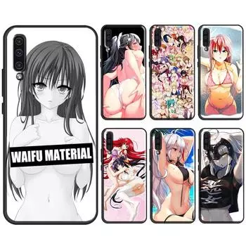 Летний чехол-бикини с рисунком аниме для девочек, чехол для Samsung Galaxy A72 A52 A42 A32 A22 A12 A50 A70 A41 A51 A71 A21S A52S Fundas Samsung A02S