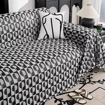 Летний чехол для дивана из ледяного шелка, полотенце, летний светильник, роскошная высококачественная подушка для дивана, нескользящий чехол для дивана 180*130cm