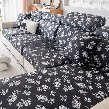 Летний чехол для дивана, простой современный эластичный чехол для дивана, универсальный универсальный чехол, тканевый чехол на спинку S