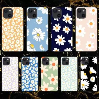 Летний чехол для телефона с цветком ромашки для iPhone 11 12 Mini 13 14 Pro XS Max X 8 7 6s Plus 5 SE XR Shell iPhone13PROMAX