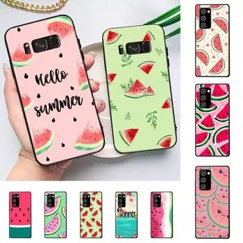 Летний чехол для телефона с рисунком арбуза для Samsung J 7 Plus 7core J7 Neo J6 Plus Prime J6 J4 J5, чехол для мобильного телефона Samsung J5 Prime