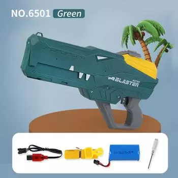 Летний детский электрический водяной пистолет-акула с непрерывной подачей воды, игрушка, мощный водяной пистолет высокого давления, игрушка для водных сражений, повседневная игрушка