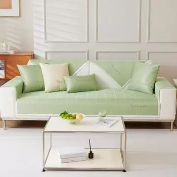 Летний Fanghua, летний ледяной шелк, летний коврик, диванная подушка, моющаяся нескользящая подушка, чехол для дивана, чехол 70*70cm