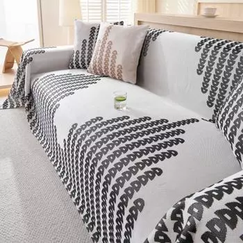 Летний холодный ледяной шелковый чехол для дивана, тканевое полотенце, чехол для дивана, летний коврик для дивана, подушка, пылезащитный цельный чехол 180*130