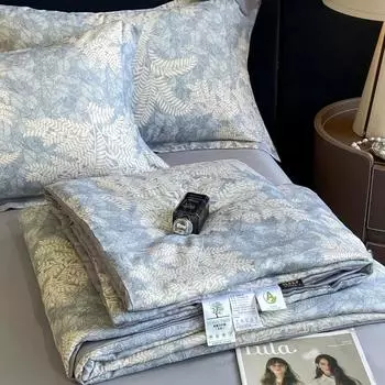 Летний кондиционер класса А для матери и ребенка Tencel, пригодный для машинной стирки, из искусственного шелка, на ощупь телесного цвета, тонкое одеяло для сна 200x230cm single quilt