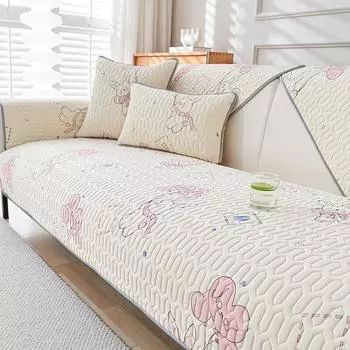 Летний коврик для дивана, подушка, латексная подушка, популярная твердая древесина, кожа, полное покрытие 70*70cm