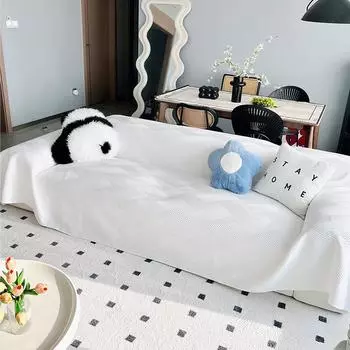 Летний коврик Ice Silk, полотенце для дивана, все включено, чехол для дивана, пылезащитный чехол, прохладный дышащий цельный диван, большой чехол, тканевая подушка 180*130cm