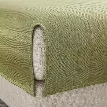 Летний коврик из ледяного шелка, подушка для дивана, летняя нескользящая подушка, полностью покрытая спинка, простой современный крутой коврик 70*70cm