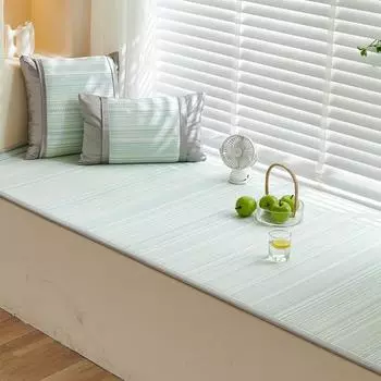 Летний коврик из ротанга, оконная подушка, коврик на подоконник, подушка для балкона, летний коврик, крутая нескользящая дышащая подушка, водонепроницаемая 60*150cm