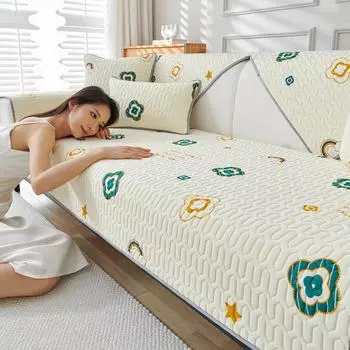 Летний коврик LaTeX, диванная подушка, летняя летняя полностью покрытая тканью ледяной шелк, крутая подушка 70*70cm