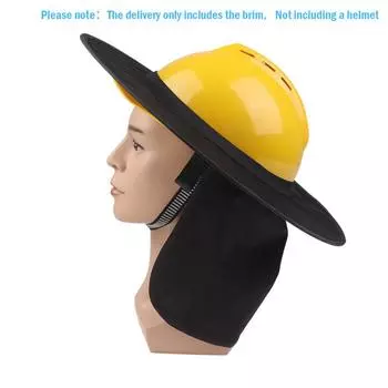 Летний козырек от солнца Защитный шлем Щит для шеи Каски Каска Солнцезащитный козырек Аксессуары для строителей