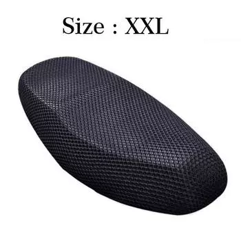 Летний крутой 3D сетчатый чехол на сиденье мотоцикла, дышащий солнцезащитный чехол для мотоцикла, скутера, подушка для Yamaha M