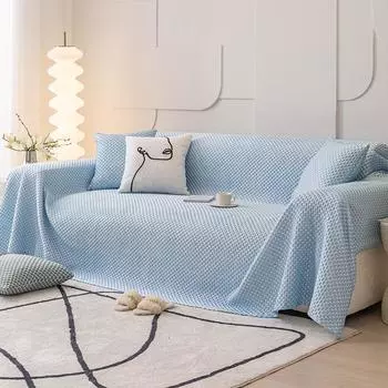 Летний крутой чехол для дивана, простой современный чехол для дивана, ткань с защитой от царапин, многофункциональный коврик для ванной 90*90