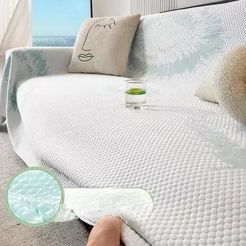 Летний крутой чехол для дивана, тканевый, полностью покрытый, летний нескользящий чехол для дивана, не царапающий чехол для дивана 180*130cm