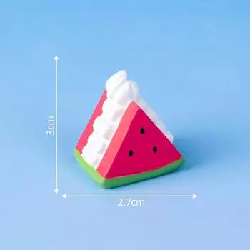 Летний Лед Завораживающий Крем Смола Поделки С Веселыми Дизайнами Для Дома И Декора Стол Watermelon