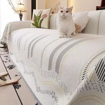 Летний ледяной шелк охлаждающий стеганый чехол для дивана противоскользящий чехол для дивана чехол для сиденья для гостиной 1/2/3/4 дивана защита 180x130cm