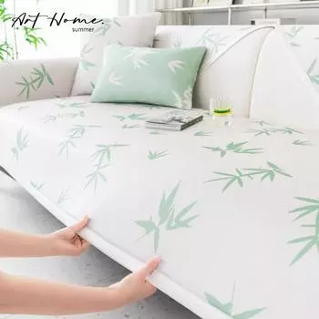 Летний легкий роскошный бамбуковый чехол Funda для гостиной, нескользящий, ледяной шелк, диванная подушка, чехол для дивана 70X70cm 1pc