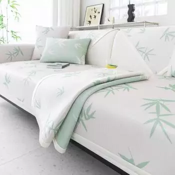 Летний легкий роскошный бамбуковый чехол Funda для гостиной, нескользящий, ледяной шелк, диванная подушка, чехол для дивана 70X70