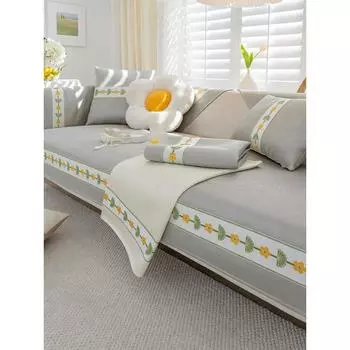 Летний, летний, летний коврик, диванная подушка, чехол для подушки для сидения, чехол для полотенца, простой современный вход, люкс стиль 70*70cm