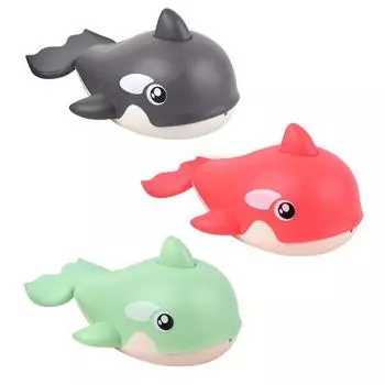Летний милый заводной заводной распылитель воды Кит Детское плавание Игра в игру Игрушка для ванны чёрный