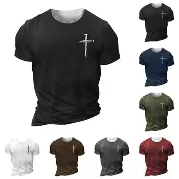 Летний модный пуловер с воротником и коротким рукавом, поглощающий пот, в стиле ретро L чёрный