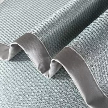 Летний однотонный чехол для дивана Ice Silk Slipcover Funda Cojin для гостиной, противоскользящая защита для мебели дивана 70X70