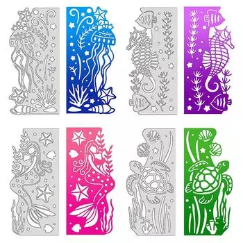 Летний океан Animal Lace Metal Carbon Steel Knife Die Трансграничные поставки - выпуск в апреле 2023 г. LG23-5080