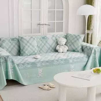 Летний прохладный чехол для дивана, тканевый, полностью покрытый, летний ледяной шелк, полотенце для дивана, чехол для дивана, чехол для дивана 180*130cm