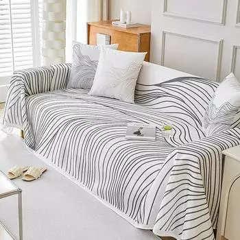 Летний прохладный диван полотенце диван спинка чехол полотенце впитывающий влагу дышащий диван чехол ткань полное покрытие 180*130cm