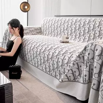 Летний прохладный диванный чехол для полотенец, цельный кусок полностью покрытого света, роскошный высококачественный чехол для дивана, летнее одеяло 180-130