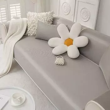 Летний прохладный коврик для льда Простые современные маленькие свежие летние модели Чехлы для подушек Прохладная подушка Чехол для ледяной подушки Ткань Домашний текстиль 70*70 темно серый