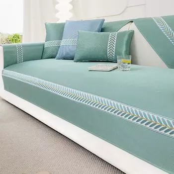 Летний прохладный технологичный коврик для дивана, полотенце, коврик с защитой от царапин, нескользящий, для детей, кошек, собак, домашних животных, мягкий, гладкий, для гостиной, чехлы для диванов 70x70cm