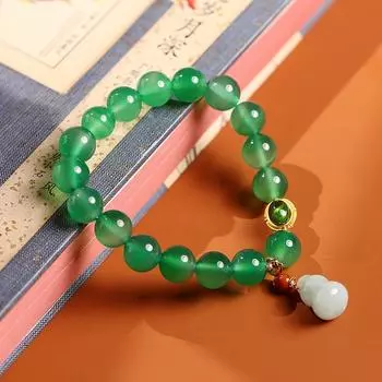 Летний простой браслет с ветром, натуральный маленький браслет из тыквы для мужчин и женщин, любителей маленьких украшений