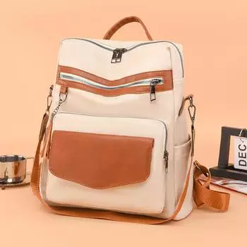 Летний ретро и модный женский рюкзак с большой вместимостью и бахромой чёрный