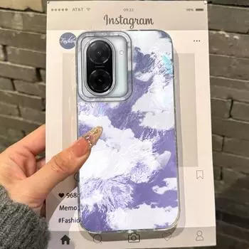 Летний розовый чехол для девочек с цветами для Xiaomi Redmi 14C 13C 10 9A 9C Note 14 13 12 11 10S 9 8 Pro Plus A5 A4 A3 A2 A1 Fundas Cover Redmi 9C белый