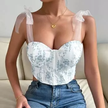 Летний сексуальный пояс для чулок с открытой спиной, стальное кольцо, нагрудный карман Fishbone, хлопковый жилет L синий