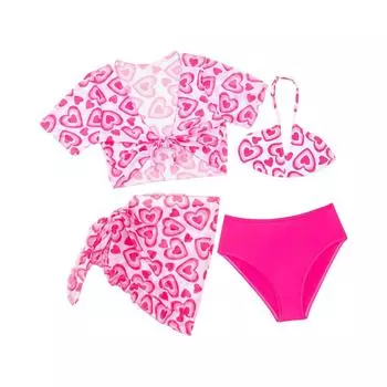 Летний слитный купальник для девочек - Купальники 10