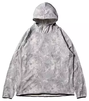 Летний свитер с капюшоном JACKALL Hydry, серый, размер M