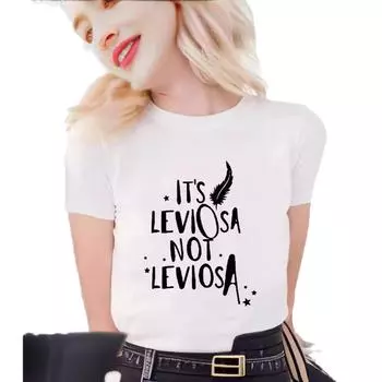 Летний топ с круглым вырезом и принтом, модные повседневные милые женские футболки с короткими рукавами и белыми буквами S