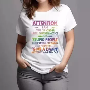 Летний топ с круглым вырезом и принтом, модные повседневные милые женские футболки из чистого хлопка с короткими рукавами M