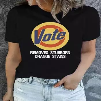 Летний топ с круглым вырезом и принтом, модные повседневные милые женские футболки из чистого хлопка с короткими рукавами M